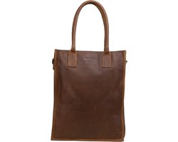 DSTRCT Laptoptas / Werktas / Aktetas Dames - 15 inch - Preston Park - Cognac