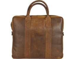 DSTRCT Limited Laptoptas - 14 inch - Cognac