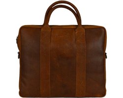 DSTRCT Main Street Workingbag 13.3'' cognac