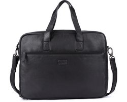 Genicci Berlin 15.6 inch Laptoptas Clark Zwart