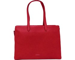 Gigi Fratelli Laptoptas / Werktas / Aktetas Dames - Romance - 15 inch - Leer - Rood