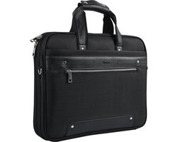 Laptoptas 13,3 inch - Schoudertas dames en heren - - Tas - Geschikt voor: Macbook Hoes - 13 inch - Laptoptas - Laptophoes - Zwart