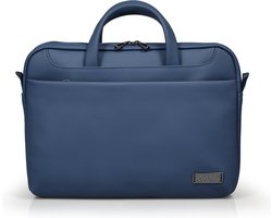 Laptoptas Port Designs Zurich Toploading Blauw Monochrome 15,6''