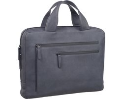 Leonhard Heyden Den Haag Briefcase 1 Compartment grey