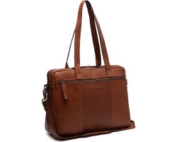 Leren Laptoptas Cognac Modena