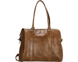 Micmacbags Porto Hand & Schoudertas Laptoptas 13,3 inch - Bruin