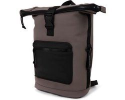 Norlander Rolltop Rugzak 36L - Waterdichte Fietsrugzak - Met laptopvak - Bruin - Fietstas - Rugtas - Reistas