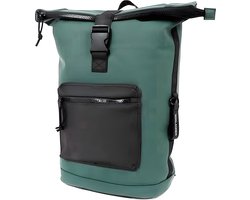 Norlander Rolltop Rugzak 36L - Waterdichte Fietsrugzak - Met laptopvak - Groen - Fietstas - Rugtas - Reistas