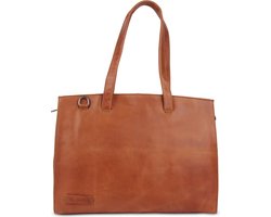 Plevier Islay dames laptoptas 15.6 inch cognac.