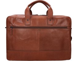 Pylos59 Laptoptas / Werktas - - 17 inch - Leer - Saffari - Cognac