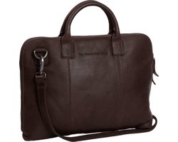 The Chesterfield Brand Leren Laptoptas Bruin Harvey