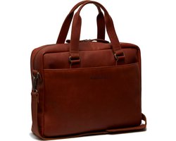 The Chesterfield Brand Leren Laptoptas Cognac Manhattan