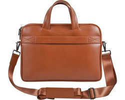 UNIQ Accessory 15.6 inch leren laptoptas - Bruin