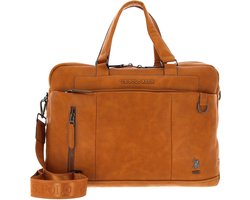 U.S. POLO ASSN. Business tas Laptoptas met laptopvak Cambridge Business Bag Camel Lichtbruin