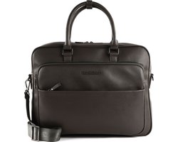 VALENTINO Business tas Laptoptas met laptopvak Ivan Re BRIEFCASE Fango Donkerbruin