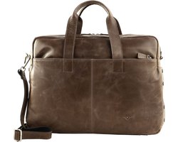 VOi Business tas Afzonderlijke gevallen met laptopvak City Cowboy Steffi Business Bag Braun Bruine