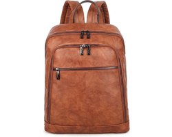 Wimona Marina 5017 Laptop Rugtas - 15,6 inch - Cognac