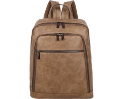 Wimona Marina 5017 Laptop Rugtas - 15,6 inch - Taupe