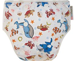 Bababoe | Zwemluier - I Sea Life | 0-3 jaar | 4-13 KG | Wasbaar | Maat M