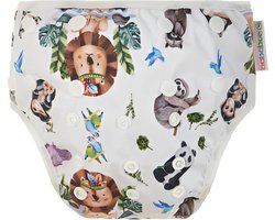 Bababoe | Zwemluier - Jungle King | 0-3 jaar | 4-13 KG | Wasbaar | Maat M