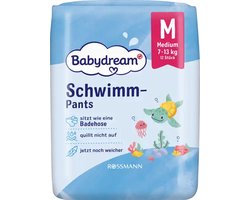 Babydream Zwemluier M (7-13kg) | 12 stuks