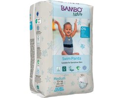 Bambo Nature Zwemluierbroekjes Medium 12+ kg 12 stuks