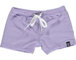 Beach & Bandits - UV Zwemshorts voor kinderen - Ribbed - Lavendel - maat 92-98cm