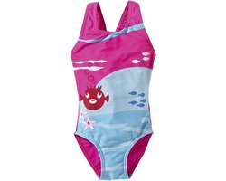 Beco Badpak Uv-werend Meisjes Roze/blauw Maat 128