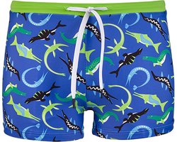 BECO ocean dinos - zwemboxer voor kinderen - blauw - maat 86