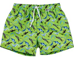 BECO ocean dinos zwemshorts voor kinderen - groen - maat 80-86