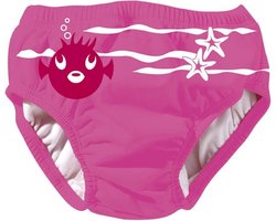 Beco Sealife herbruikbare zwemluier - Zwembroekje Roze effen - Maat XL : 18-24 mnd