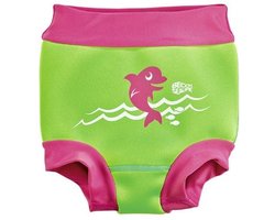 Beco Zwemluier Sealife Junior Neopreen Groen/roze Maat M