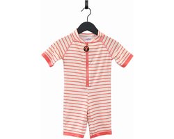 Ducksday - zwempakje voor baby en peuter - unisex - eendelig - met rits - UV-werend UPF50+ - Ondo - 1 jaar