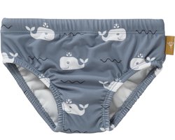 Fresk Swim UV Diaper pants boys Whale Blue Fog - Zwembroek baby - maat 74/80