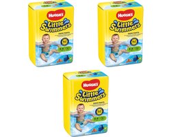 Huggies Little Swimmers / Zwemluiers Maat 3-4 - Voordeelverpakking 3 x 12 Stuks