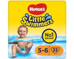 Huggies Little Swimmers - zwemluiers - maat 5/6 - (12 tot 18 kg) - voordeelverpakking - 33 stuks