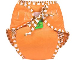 Kushies - luier - wasbare zwemluier - zwembroekje - maat 4 - 11/15 kg - oranje