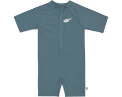 Lässig Zwempak Korte Mouw Splash & Fun Whale blue, 25-36 mnd. Maat 98