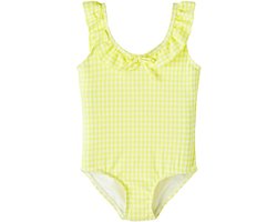 Name it Zwemkleding Meisjes Geel Badpak Ziline Lemon Tonic - 74/80