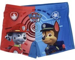 Paw Patrol Zwembroek / Zwemboxer - Blauw - Chase en Marshall - Maat 86/92 (2)