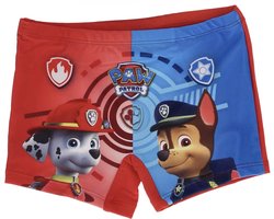 Paw Patrol Zwembroek / Zwemboxer - Rood - Chase en Marshall - Maat 86/92 (2)