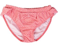 Petit Crabe UV werend Bikinibroekje Meisjes Bloemen - Roze - Maat 92-98