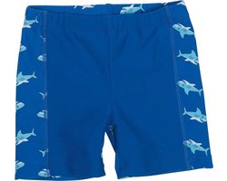 Playshoes zwemshort blauw haai 86/92