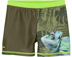 Playshoes Zwemshort Kameleon Uv-werend Olijfgroen Maat 110/116