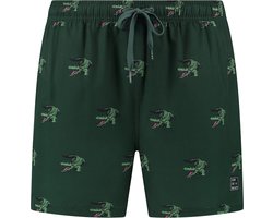 Son of a Beach - Croc Green Jongens Zwembroek - maat 86-92 - Groen