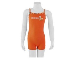 Speedo Laurel Legsuit Girls - Zwembroek - Kinderen - Maat 92 - Orange