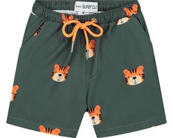 Supercute sneldrogend zwembroek zwemshort Tijger maat 86-92