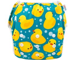 Zwemluier groot - badeend | 8 t/m 25 kg | wasbare zwemluier | Kidzstore.eu