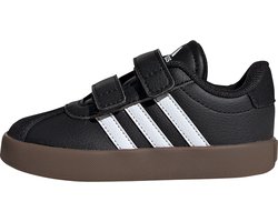 adidas Sportswear VL Court 3.0 Skateboardschoenen Kids - Kinderen - Zwart- 27