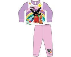 Bing pyjama - maat 86/92 - Hello Bing pyama - paars / roze